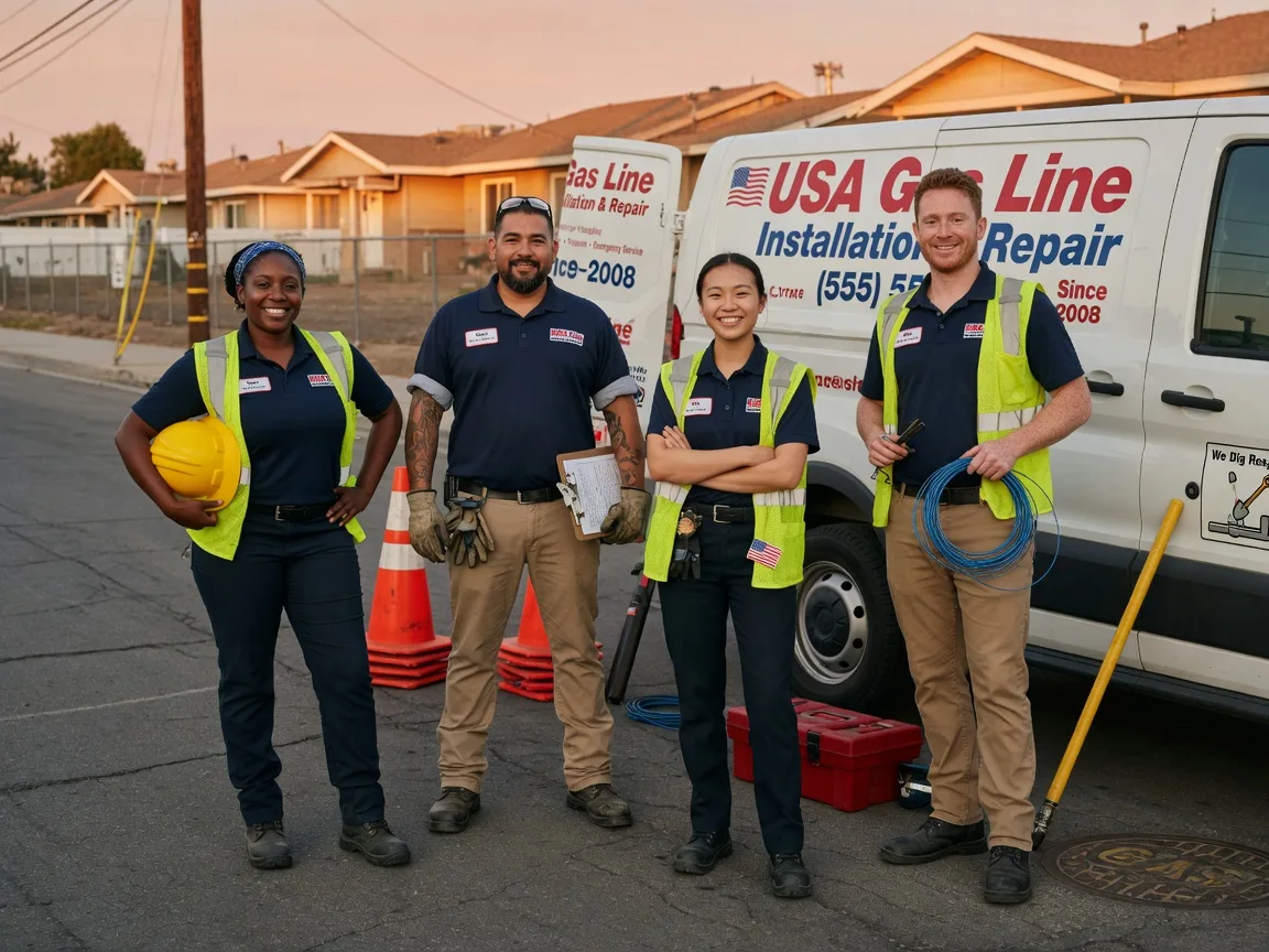 Gas Line Installation company in Dola, OH